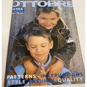 Ottobre Kids Fashion Sewing Pattern Magazine Intact Autumn 2003